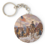 Washington at Valley Forge by Edward P. Moran Keychains