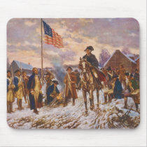 Washington at Valley Forge by Edward P. Moran Mousepads