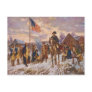 Washington at Valley Forge by Edward P. Moran Post Card