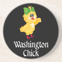 Washington Chick Sandstone Coaster coasters