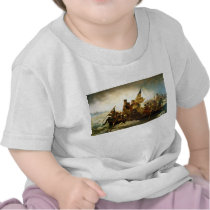 Washington Crossing the Delaware by Emanuel Leutze T-shirts