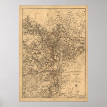 Washington D.C. - 1865 Posters