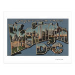 Washington D. C. - Large Letter Scenes Postcards