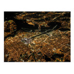 Washington DC Aerial Night Post Card