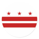 Washington DC Flag stickers