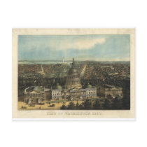 Washington DC in 1871 Post Card