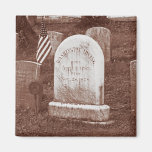 Washington Irving's tombstone Magnets