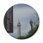Washington Monument In Mount Vernon Baltimore magnets