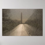 Washington Monument Reflection Print