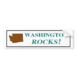 Washington Rocks! bumper stickers