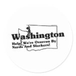 Washington State Slogan stickers