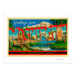 Washington - The Evergreen State Post Cards