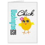 Washington USA Chick Cards