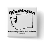 WASHINGTON - "WASHINGTON STATE MOTTO" T-shirts and buttons