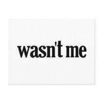 Wasn't Me