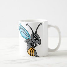 Wasp Sting Coffee Mugs