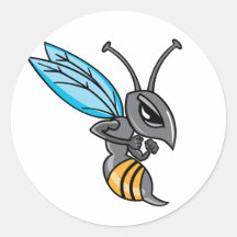 Wasp Sting Sticker