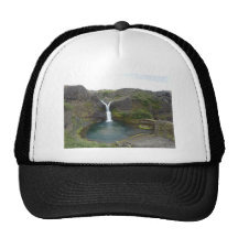 Wasserfall in See Netzcap