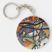 Wassily Kandinsky Composition Five Keychain