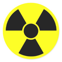 Waste Management Round Stickers