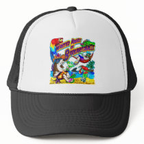 Wasted Away in Barkaritaville Mesh Hats