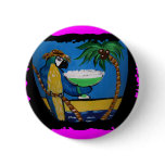Wastin Away Parrots buttons