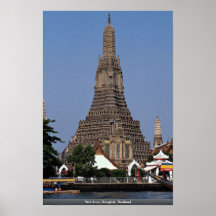 Wat Arun, Bangkok, Thailand Poster