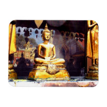 Wat Phrathat Doi Suthep Reflections magnet