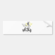 Watch Out, Here Comes Thor! Bumper Stickers