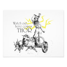 Watch Out, Here Comes Thor! Invitation