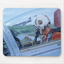 Watch Over the Rhine by Ken Riley Mouse Mat