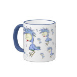 Watch the Birdie coffee mug