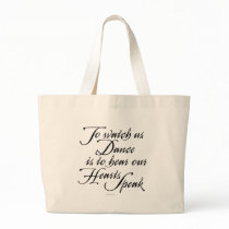 Watch Us Dance Canvas Bags