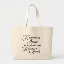 Watch Us Dance Canvas Bags