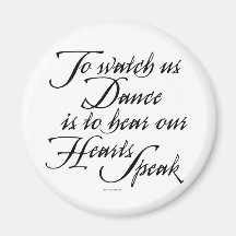 Watch Us Dance Refrigerator Magnets
