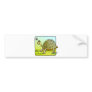Watchful Turtle Bumper Sticker