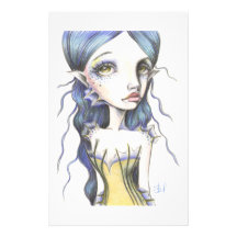 Water Babe Personalized Stationery
