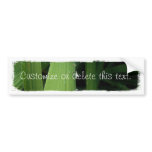 Water Beads on Grass; Customisable Bumper Stickers