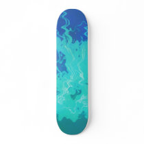 Water Blast Custom Skate Board