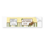 Water Bottle Label Jungle Babies