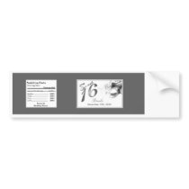 Water Bottle Label Sweet 16 Silver White Party