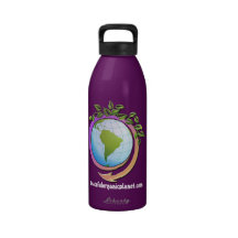 WATER BOTTLE PLANET EARTH