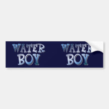 Water Boy Bumper Stickers