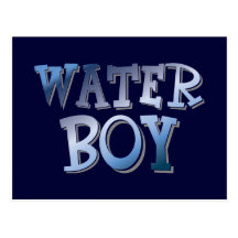 Water Boy Postcard