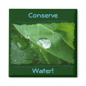 Water Conservation Eco Magnet