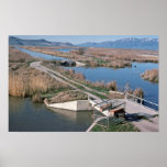 Water Control Structure, Bear River National Wildl Posters