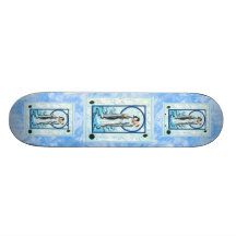 Water Custom Skateboard