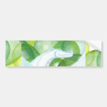 Water Dragon Bumper Sticker