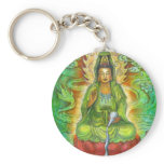 "Water Dragon" Kuan Yin Keychain