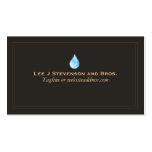 Water Drop Business Card